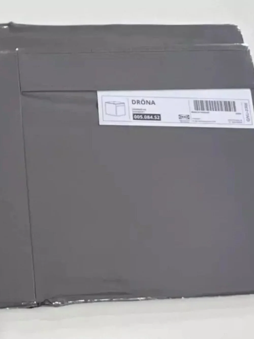 2-Pack DRÖNA 005.084.52 Box, dark gray, 13x15x13 